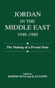 Book cover of: Jordan in the Middle East, 1948-1988. By: Joseph Nevo