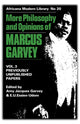 Book cover of: More Philosophy and Opinions of Marcus Garvey. By: Amy Jacques Garvey