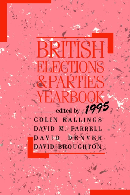 Book cover of: British Elections and Parties Yearbook. By: Colin Rallings