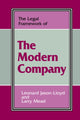Book cover of: Legal Framework of the Modern Company