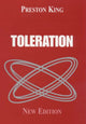 Book cover of: Toleration. By: Professor King