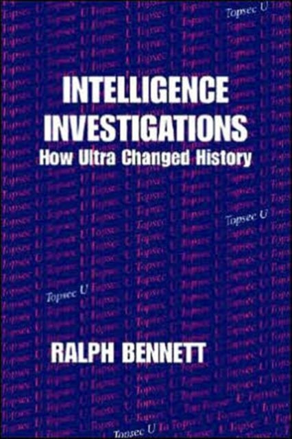 Book cover of: Intelligence Investigations