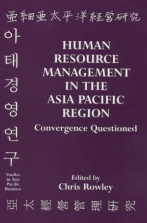 Human Resource Management in the Asia-Pacific Region