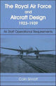 Book cover of: RAF and Aircraft Design. By: Colin Sinnott