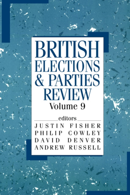 Book cover of: British Elections & Parties Review. By: Justin Fisher