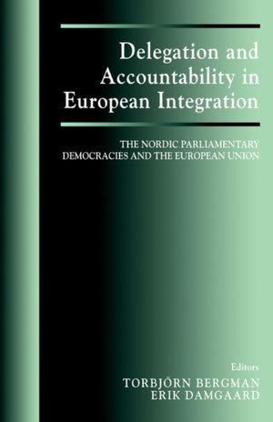 Delegation and Accountability in European Integration