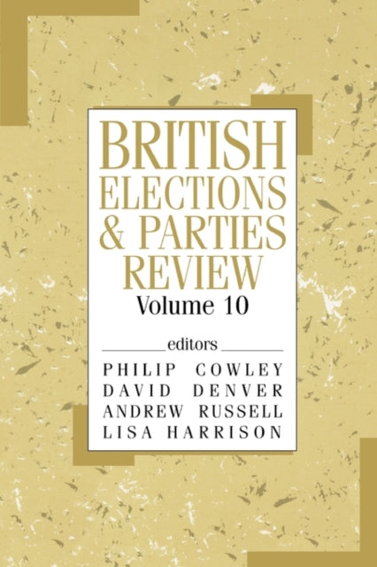 Book cover of: British Elections & Parties Review. By: Philip Cowley