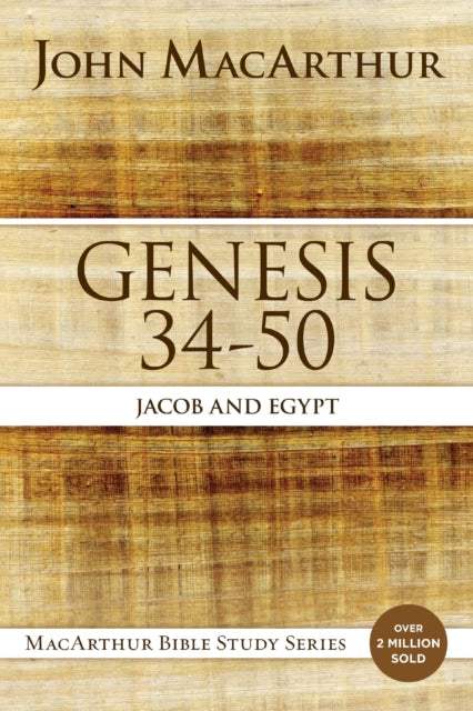 Book cover of: Genesis 34 to 50. By: John MacArthur