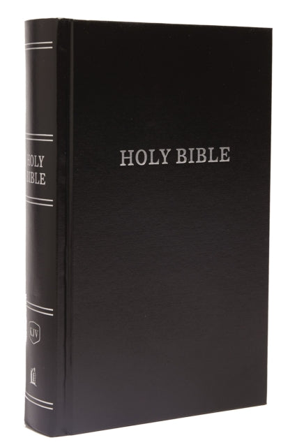 Book cover of: KJV, Pew Bible, Large Print, Hardcover, Black, Red Letter, Comfort Print