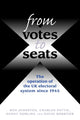 Book cover of: From Votes to Seats. By: Ron Johnston