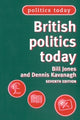 Book cover of: British Politics Today