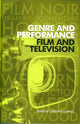 Book cover of: Genre and Performance: Film and Television