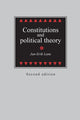 Book cover of: Constitutions and Political Theory. By: Jan-Erik Lane