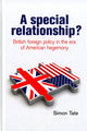 Book cover of: Special Relationship?. By: Simon Tate
