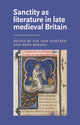 Book cover of: Sanctity as Literature in Late Medieval Britain. By: Eva von Contzen