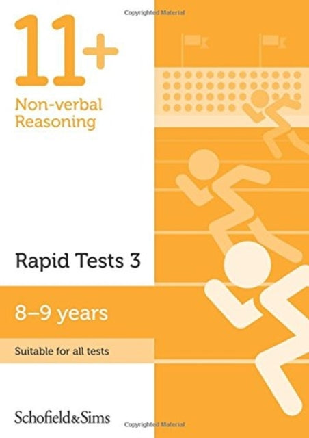 Book cover of: 11+ Non-verbal Reasoning Rapid Tests Book 3: Year 4, Ages 8-9