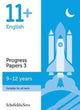 Book cover of: 11+ English Progress Papers Book 3: KS2, Ages 9-12