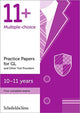 Book cover of: 11+ Practice Papers for GL and Other Test Providers, Ages 10-11