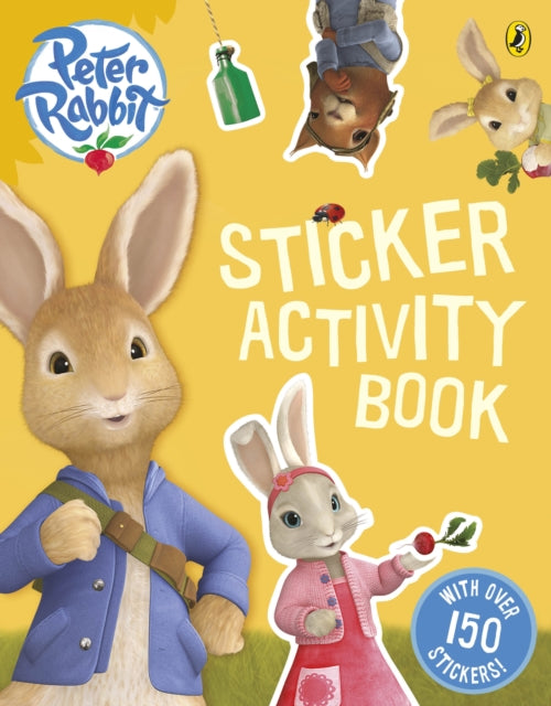 Book cover of: Peter Rabbit Animation: Sticker Activity Book. By: Beatrix Potter