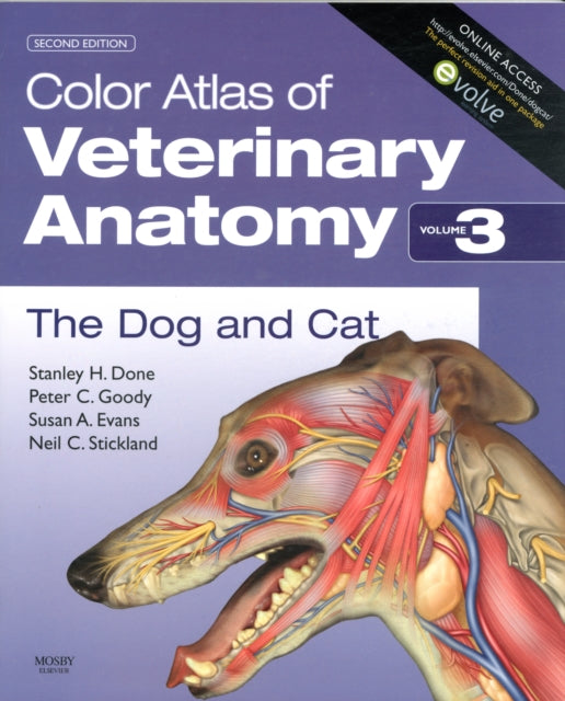 Book cover of: Color Atlas of Veterinary Anatomy, Volume 3, The Dog and Cat