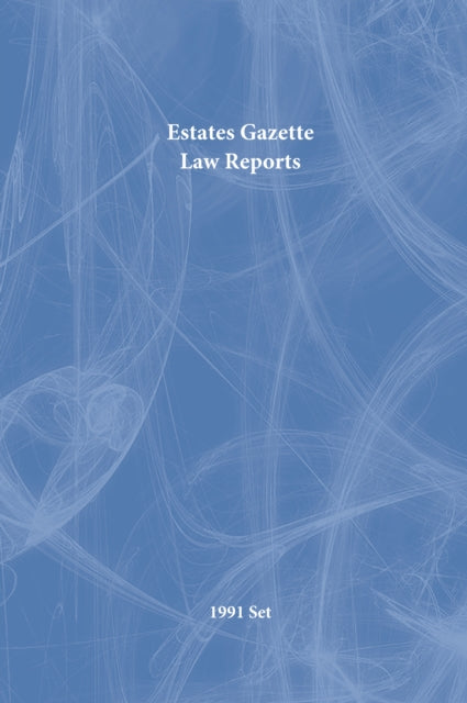 Book cover of: EGLR 1991 SET. By: J Muir Watt