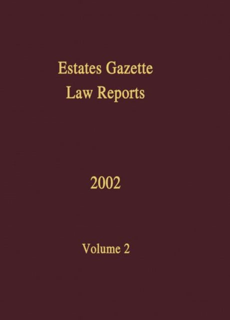 Book cover of: EGLR 2002. By: Barry Denyer-Green