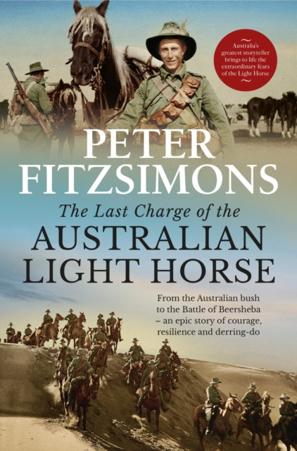 Book cover of: Last Charge of the Australian Light Horse. By: Peter FitzSimons
