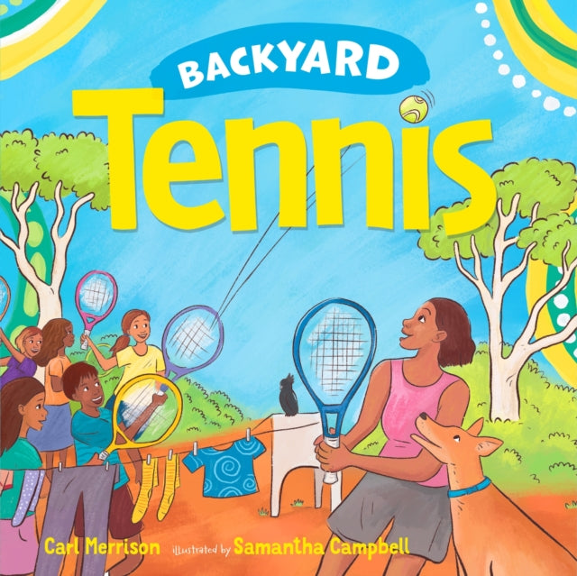 Book cover of: Backyard Tennis. By: Carl Merrison