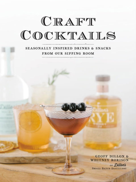 Book cover of: Craft Cocktails. By: Geoff Dillon
