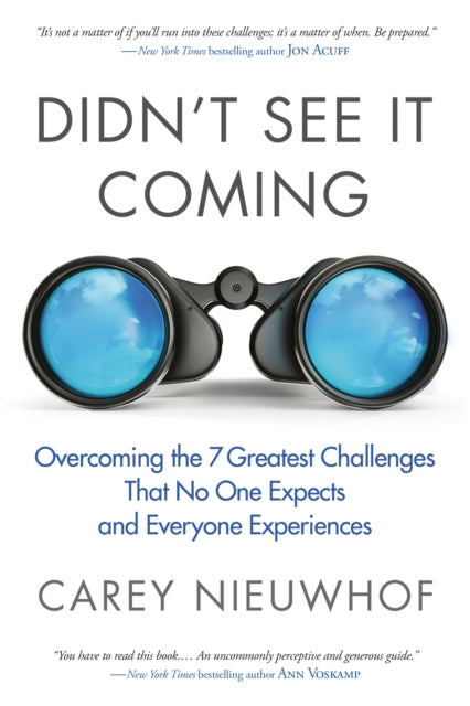 Book cover of: Didn't See it Coming. By: Carey Nieuwhof