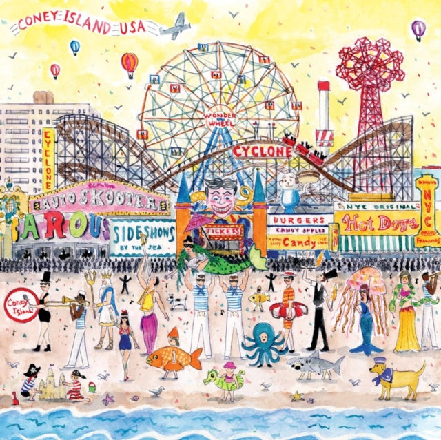 Book cover of: Michael Storrings Summer at the Amusement Park 500 Piece Puzzle