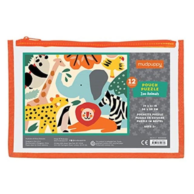 Book cover of: Zoo Animals Pouch Puzzle