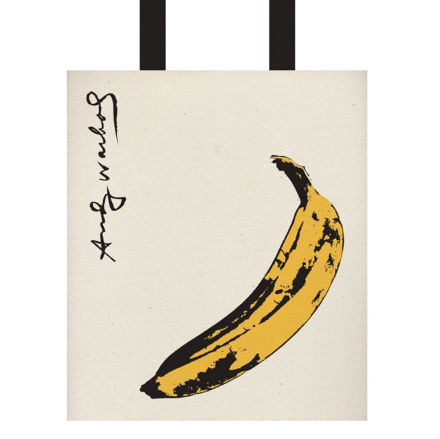 Book cover of: Andy Warhol Banana Tote Bag. By: Galison