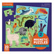 Book cover of: Land & Sea Animals Magnetic Puzzle