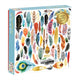 Book cover of: Feathers 500 Piece Foil Puzzle. By: Galison