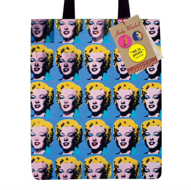 Book cover of: Andy Warhol Marilyn Monroe Tote Bag. By: Galison