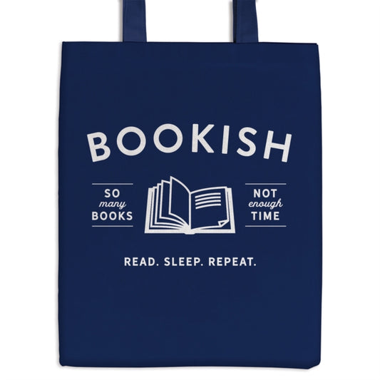 Book cover of: Bookish Canvas Tote Bag. By: Galison