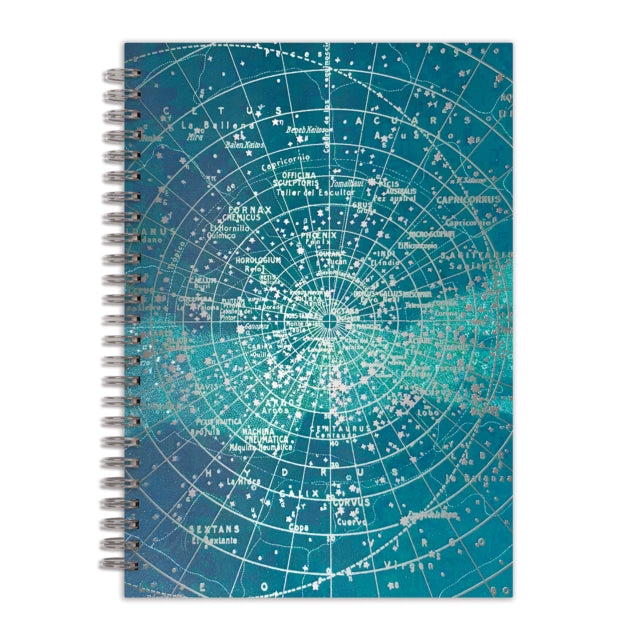 Book cover of: Constellation Grid 7 x 10" Wire-O Journal. By: Galison
