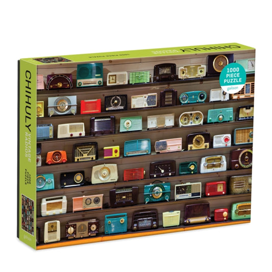 Book cover of: Chihuly Vintage Radios 1000 Piece Puzzle