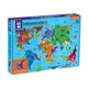 Book cover of: Dinosaur World Geography Puzzle