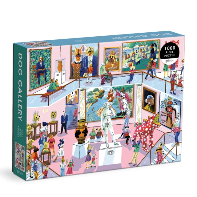 Book cover of: Dog Gallery 1000 Piece Puzzle