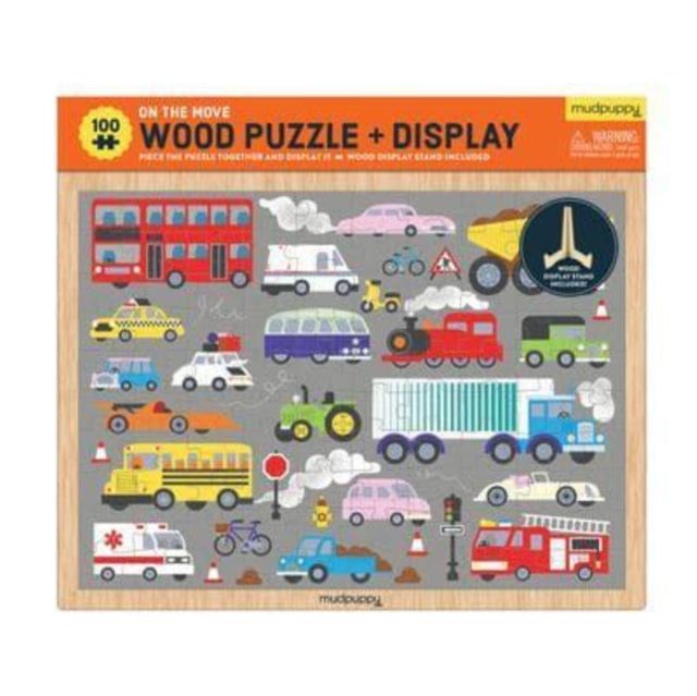 Book cover of: On the Move 100 Piece Wood Puzzle + Display