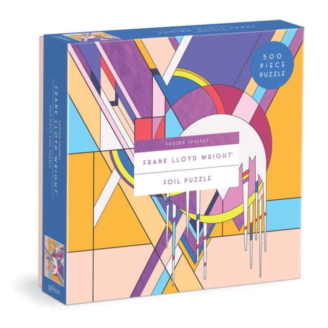 Book cover of: Frank Lloyd Wright Frozen Spheres 500 Piece Foil Puzzle