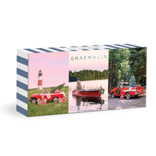 Book cover of: Gray Malin The Holiday 3-in-1 Puzzle Set