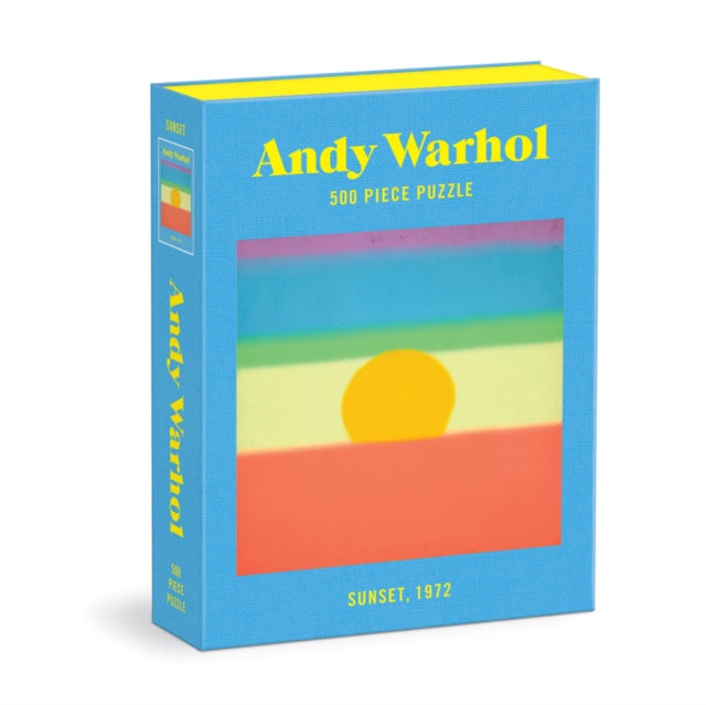 Book cover of: Andy Warhol Sunset 500 Piece Book Puzzle