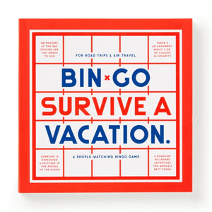 Bin-Go Survive a Vacation Bingo Book