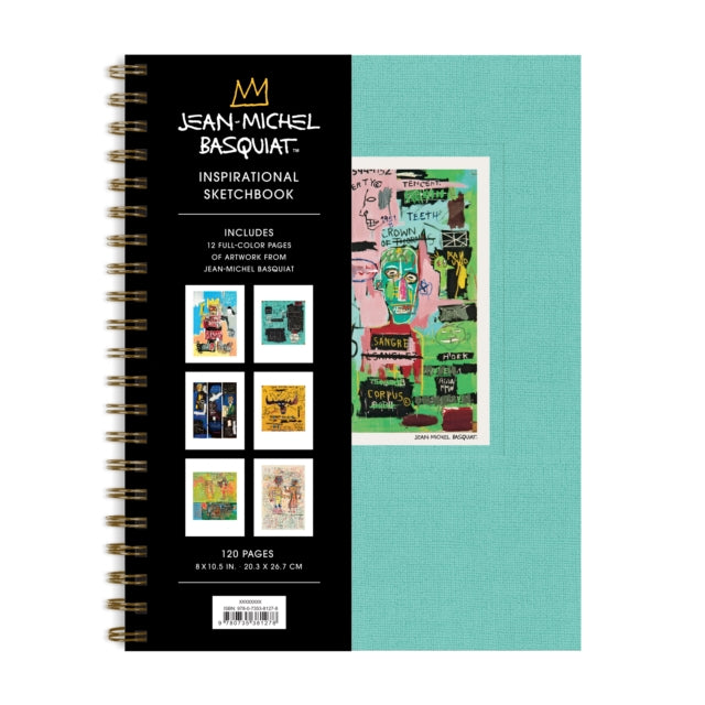 Book cover of: Jean-Michel Basquiat Inspirational Sketchbook. By: Galison