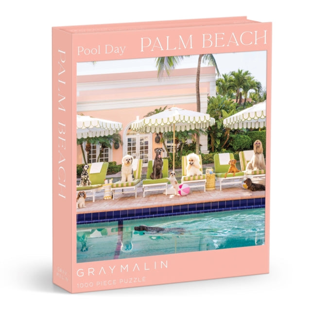 Book cover of: Gray Malin Palm Beach 1000 Piece Book Box Puzzle