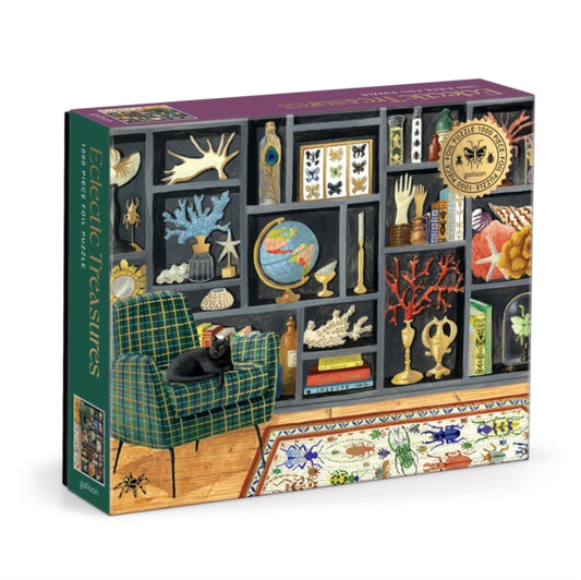 Book cover of: Eclectic Treasures 1000 Piece Foil Puzzle