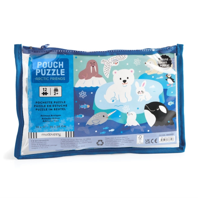 Book cover of: Arctic Friends 12 Piece Pouch Puzzle